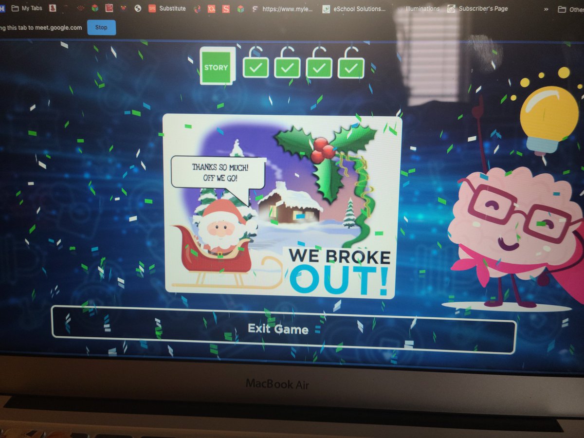 Digital <a href="/breakoutEDU/">Breakout EDU</a> for the win! My kids were SO proud each time they were able to figure out one the locks! Great way to spend an afternoon together ☺️ <a href="/EdTechAPS/">APSEdTech</a>  #Kindergarten #remotelearning