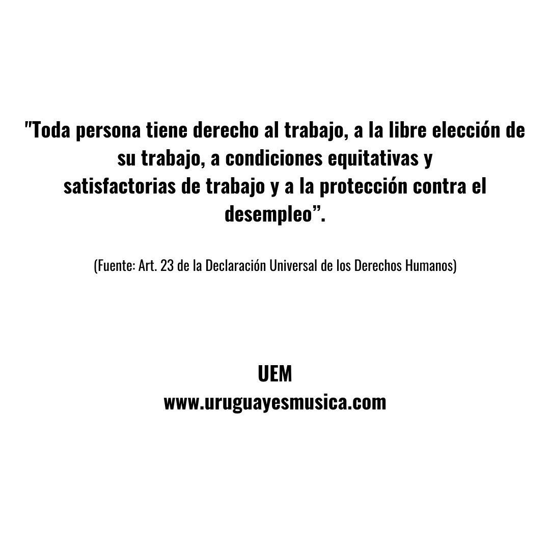 "El trabajo es un derecho y la cultura también es trabajo"
