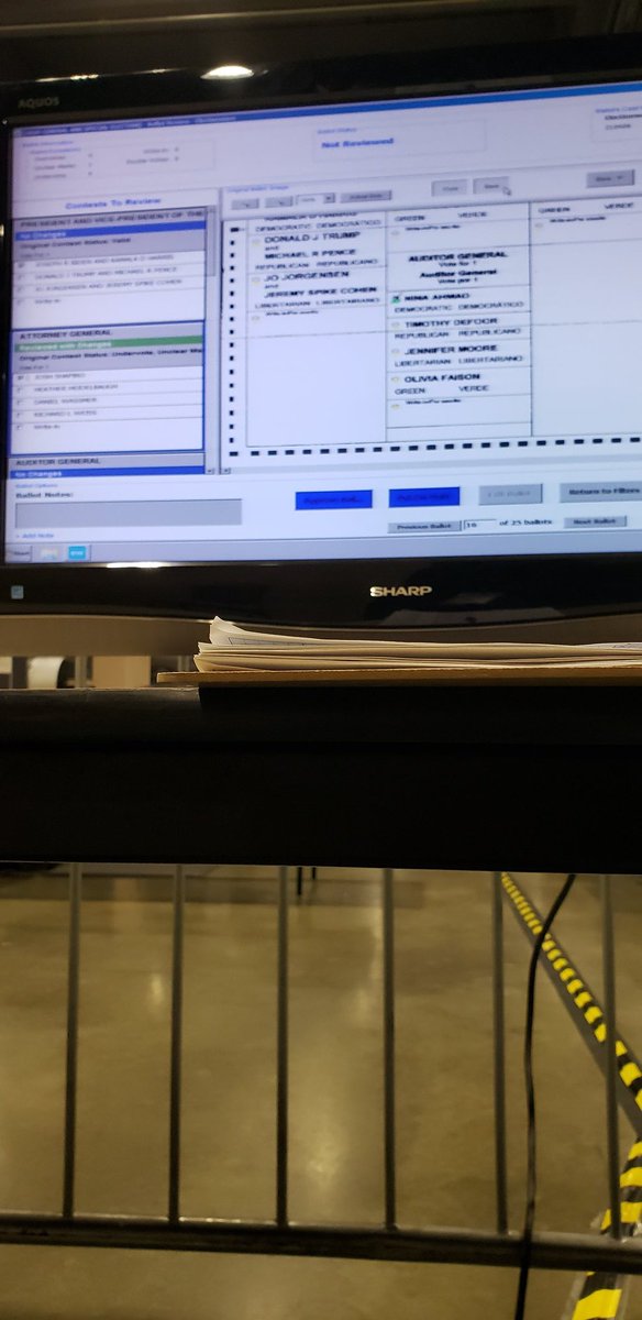 Jackfax2005's tweet photo. @StevenBoone2007 @thegoldtower @SidneyPowell1 @JohnBasham @JoeBiden @PAConvention @POTUS Here's the adjudication process. Was impossible to monitor, take notes, ask questions, etc. #PhillyCheated #BidenCheated. https://t.co/rCZkrgfVEP