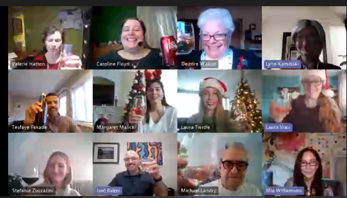 MSA_Research's tweet photo. Our annual #HolidayParty may have been moved online...but certainly didn't change the team cheer! Congrats to Tree #9 for winning our best decorated tree contest! #HappyHolidays to all from MSA Research, @CatIQ_Inc  and Northwind Professional Institute! #festive #cheer https://t.co/MVvdpuWzrQ
