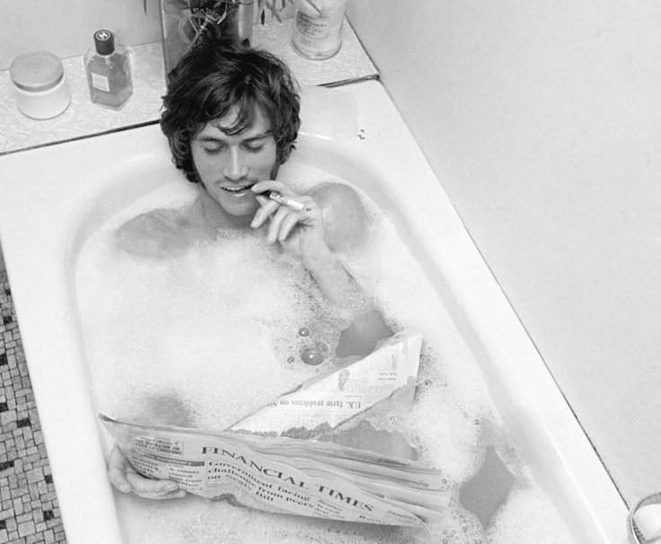 pov: the year is nineteen-sixty-something, you've just developed your latest camera roll and barry gibb is your boyfriend