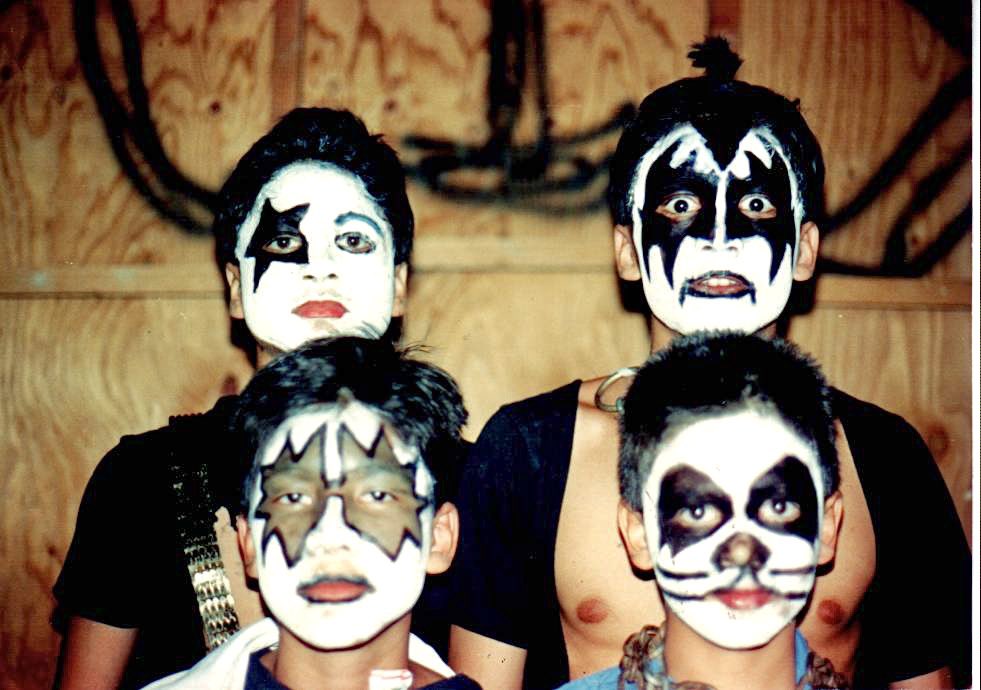 The Urteaga Boys! #kiss #KISSARMY #KISSMemories #ThrowbackThursday