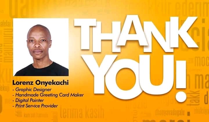onyekachilorenz's tweet photo. Hello @lovefalson5_fsh,
Thank you most kindly for your kindness in following back my #Twitter handle. It means a lot to me.
.
.
.
https://t.co/C6yC1gmfOy
#LorenzOnyekachi #graphicdesigner #printserviceprovider #handmadegreetingcards #logodesignpro https://t.co/eWs1Ashy1a