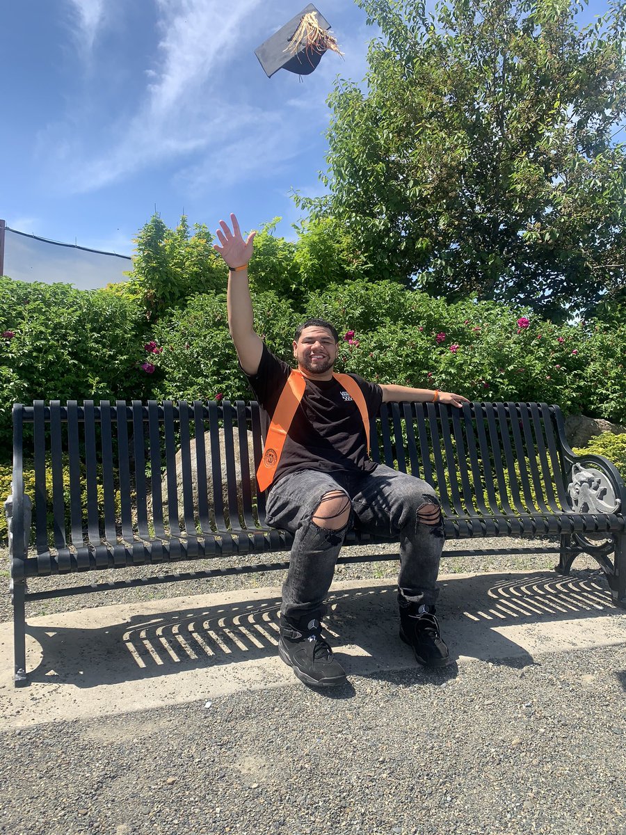 Being a student athlete is a privilege, but until you become one, you won’t understand how demanding and sometimes overwhelming it is. Balancing life off, on the field along w/school. This is what it’s all about. We graduate here! Proud of you @raemo_trevino