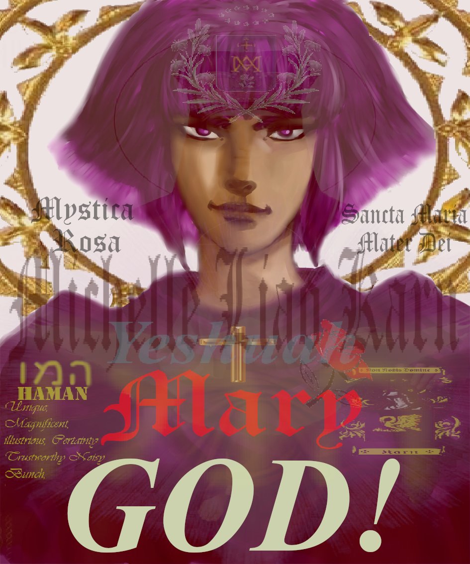 karn_haman's tweet photo. Space Holy Mother of GOD, To whom i'm named after, ... as an agent of The Mystic Rose, Haman Karn of Heaven. This is Not an anime, I dawn the armor of God and have translated Gundam through Zeon! The Blood of Jesus Christ is Zeon.

Haman Karn is the Queen of Zeon, Zeon is Heaven. https://t.co/3dJtQOZ3SN