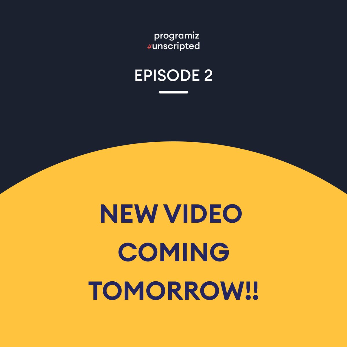 Aswinstha's tweet image. Got a lot of good responses for the first one, so excited for this one. #programiz #programizunscripted