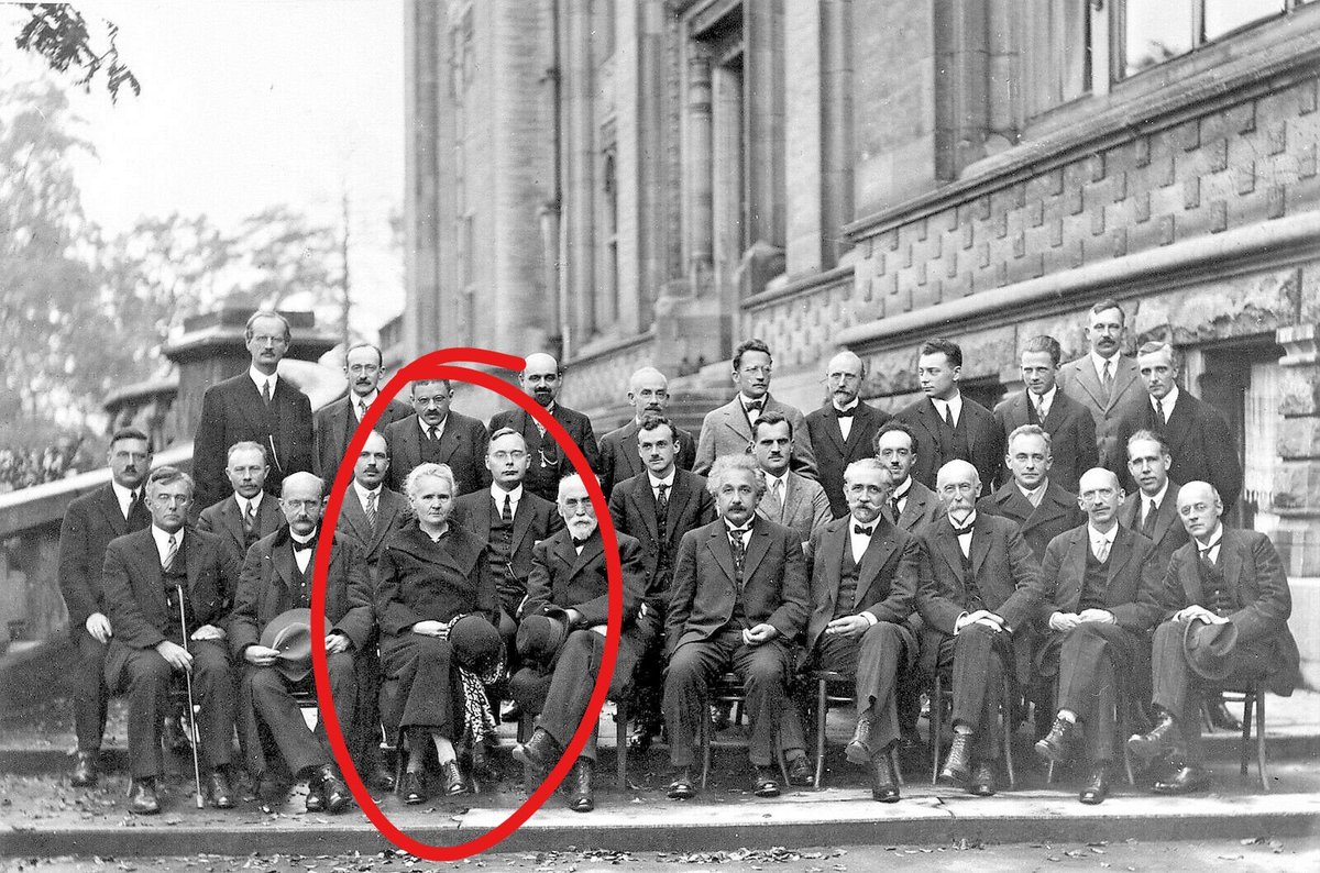 Marie Curie Court.Mrs. Curie was a physicist and chemist who conducted pioneering research on radioactivity - the first woman to win a Nobel Prize, the first person + only woman to win the Nobel Prize twice, and the only person to win the Nobel Prize in 2 scientific fields. 7/9