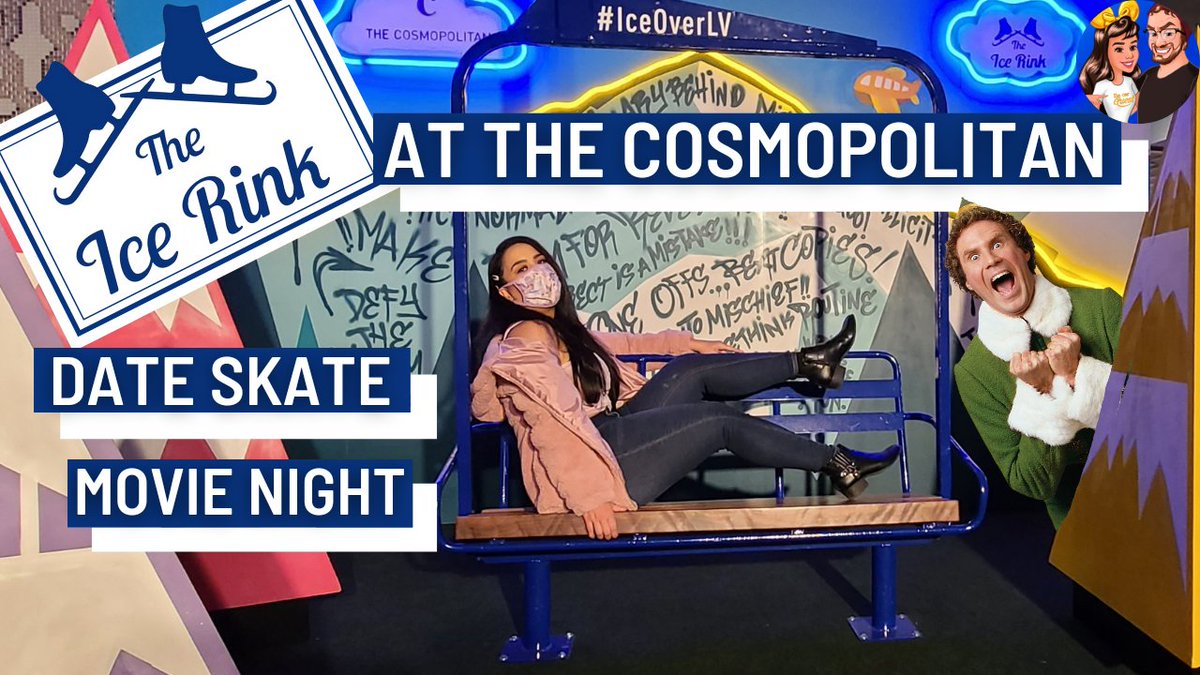 be_our_quest's tweet photo. https://t.co/cwfpUck4Fp
 NEW VIDEO LIVE ON YouTube! #elf #thecosmopolitanoflasvegas #icerink #dateskate #beourquest https://t.co/lsoWte4UZZ
