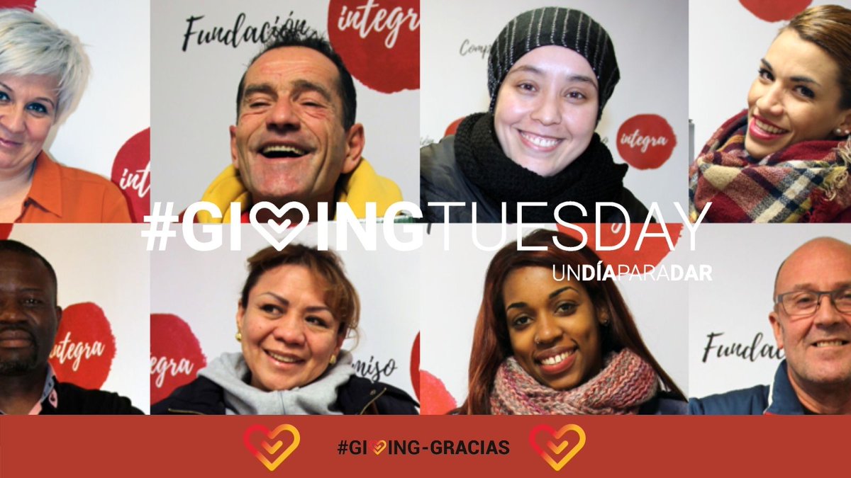 ⏰TODAVIA ESTÁS A TIEMPO ❗️
Este año #givingtuesday sigue llevando la solidaridad hasta el 31 𝘥𝘦 𝘥𝘪𝘤𝘪𝘦𝘮𝘣𝘳𝘦. ¿A qué estás esperando? Hoy es un buen día para compartir, pensar en los demás y actuar. 
𝗦ú𝗺𝗮𝘁𝗲 
cutt.ly/0hL1eYk

#givingtuesday2020