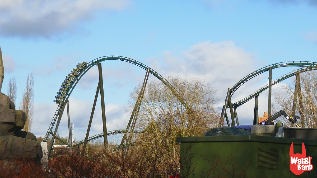 WalibiBand's tweet photo. The very first test ride of Walibi Belgium’s mega coaster! Check our YouTube Channel! https://t.co/8yS5SNhEWB #megacoaster #walibibelgium #intamin #walibi https://t.co/WiJr0IVOje