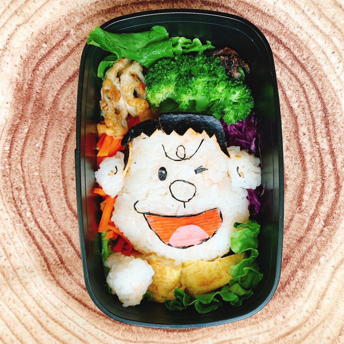 Ayako ジャイアンのお弁当 ボエー ジャイアン ドラえもん弁当 Doraemon
