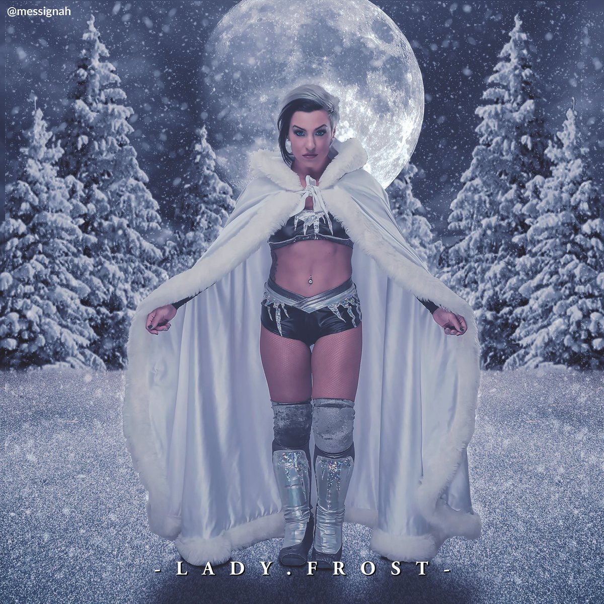 One more for the year.

Whatever you choose to celebrate during the season enjoy, be safe, hug your loved ones and hope 2021 is a better year for all.

Lady Frost   @RealLadyFrost
...
📸 Credit to @Speedy_Photo
...
#LadyFrost #thecoolestprowrestler #coolest #badassbeauty