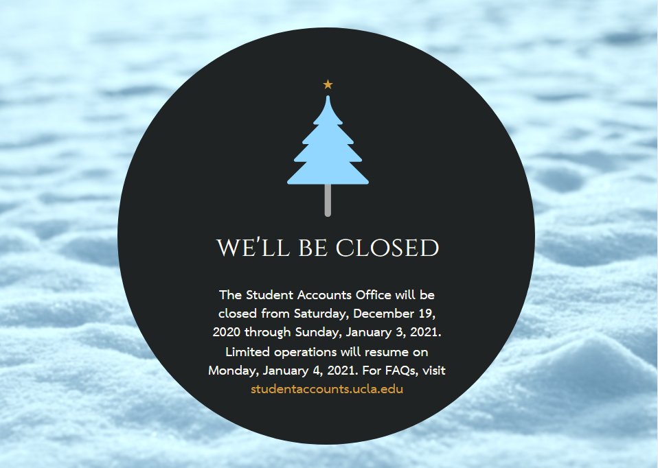 UCLA Student Accounts (@uclastudentacct) on Twitter photo 