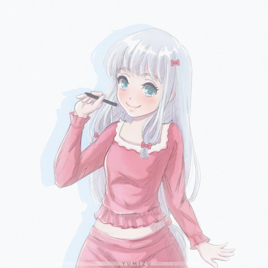YumizuArt's tweet photo. ✨ ¡Hey everyone! ✨

I come to show u this little #IzumiSagiri from #Eromangasensei
It's a subscription prize on twitch :)

🌸 I hope you like it 🥰
.
.
.
@eromangasensei #sketch #ArtistOnTwitter @ApoyaAlArtista #digitalart @dibujando #fanart #commissionsopen #animegirl #kawaii https://t.co/7jzFO4nYkY