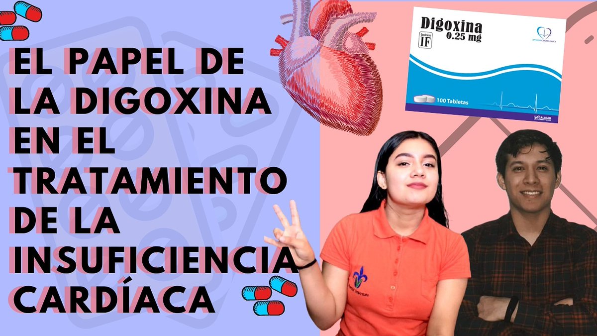 QuimicaVerap's tweet photo. Nuevo video! Sobre el uso de ma digoxina para tratar la insuficiencia cardíaca :)
#digoxina #insuficienciacardíaca #LuchaLibre  #FelizViernesATodos  #FallGuysSeason3  #quimica #tratamiento #youtube #willyrex  #Ibainefico https://t.co/3Z0agurLBq