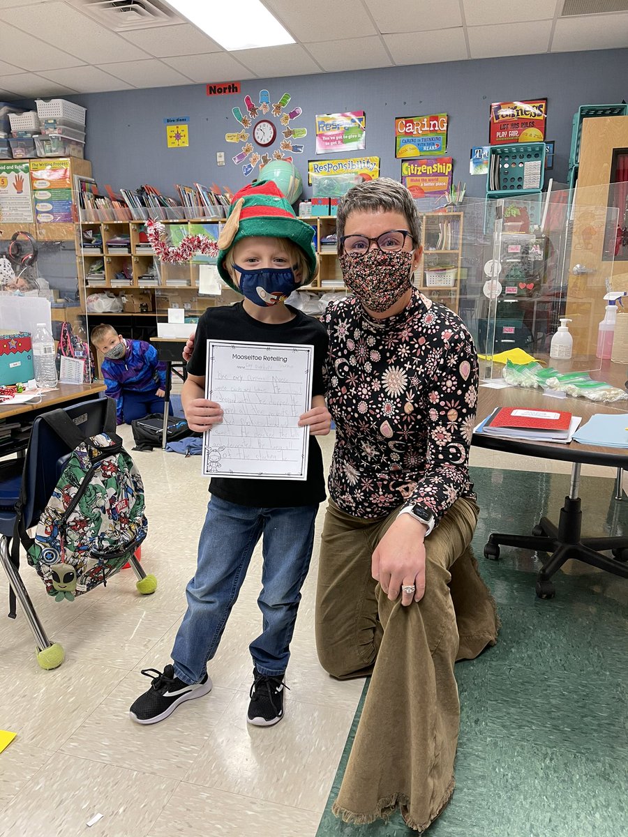 SilberschlagU's tweet photo. Love this little man who wrote a story about a Moose and a mustache. Second grade creativity! So proud of our writers! ๐๐๐๐#OrdinaryGood #writerscommunity @NISDAUE @DeannaOMarah @JohnFloresTSS @adrianag62 @nisdelemelar https://t.co/H0qxyDzJw9