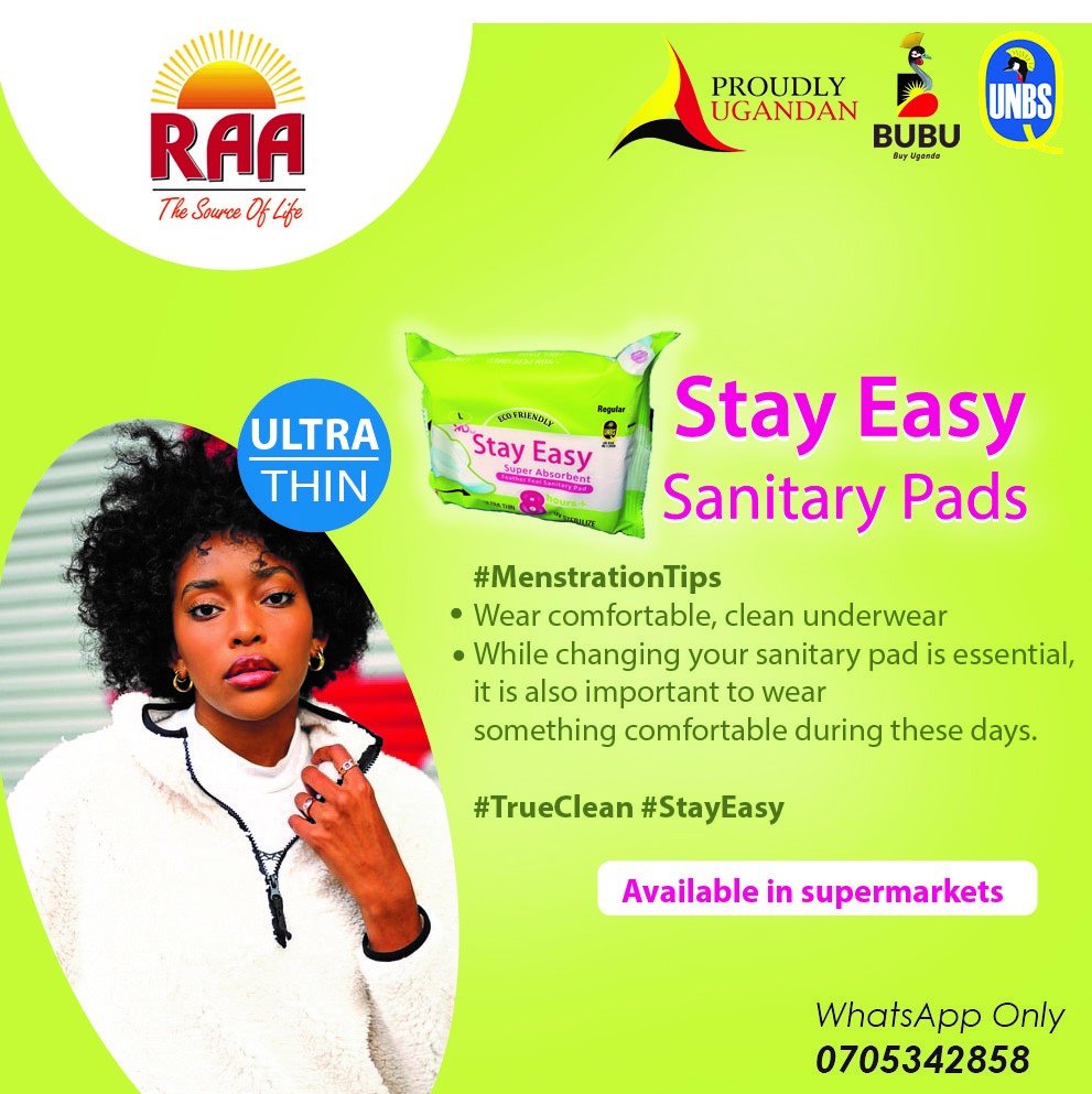 TrueCleanStayE1's tweet photo. ✅ Menstruation Tips
Endeavour to always wear comfortable underwear and to always change your pad every after 3 to 4 hours.
#StayEasy #TrueClean #Pads #SanitaryPads https://t.co/gfucdwu8XE