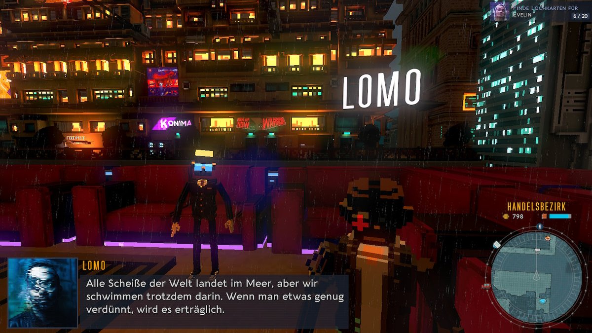 so viel wahres in einem so kleinen Spiel <a href="/VGAdvisor/">Video Game Advisor</a> #NintendoSwitch #Cloudpunk #Cyber