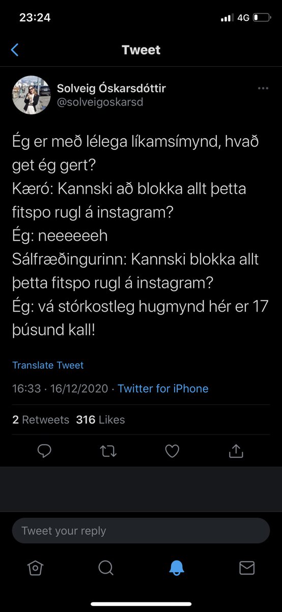 ei_var's tweet photo. Hvaða rugl recommend er þetta mögulega það versta við Twitter svona tweet. https://t.co/8lUfO9xvb9