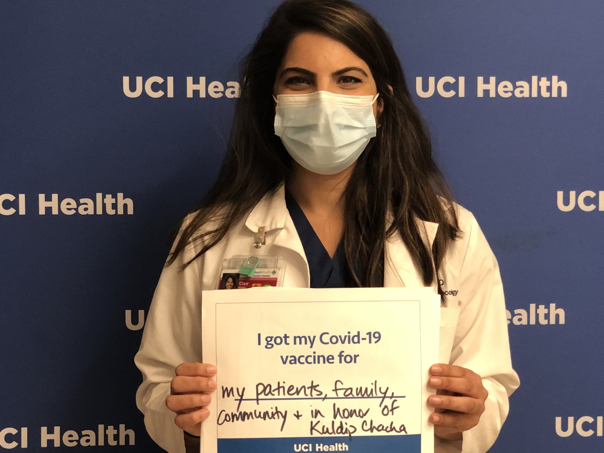 Kiran Clair (@kiranclairmd) on Twitter photo Grateful to get vaccinated. Remembering those we lost. Feeling hopeful for the future. ✨ thank you <a href="/UCIrvineHealth/">UCI Health</a> Grateful to get vaccinated. Remembering those we lost. Feeling hopeful for the future. ✨ thank you <a href="/UCIrvineHealth/">UCI Health</a>