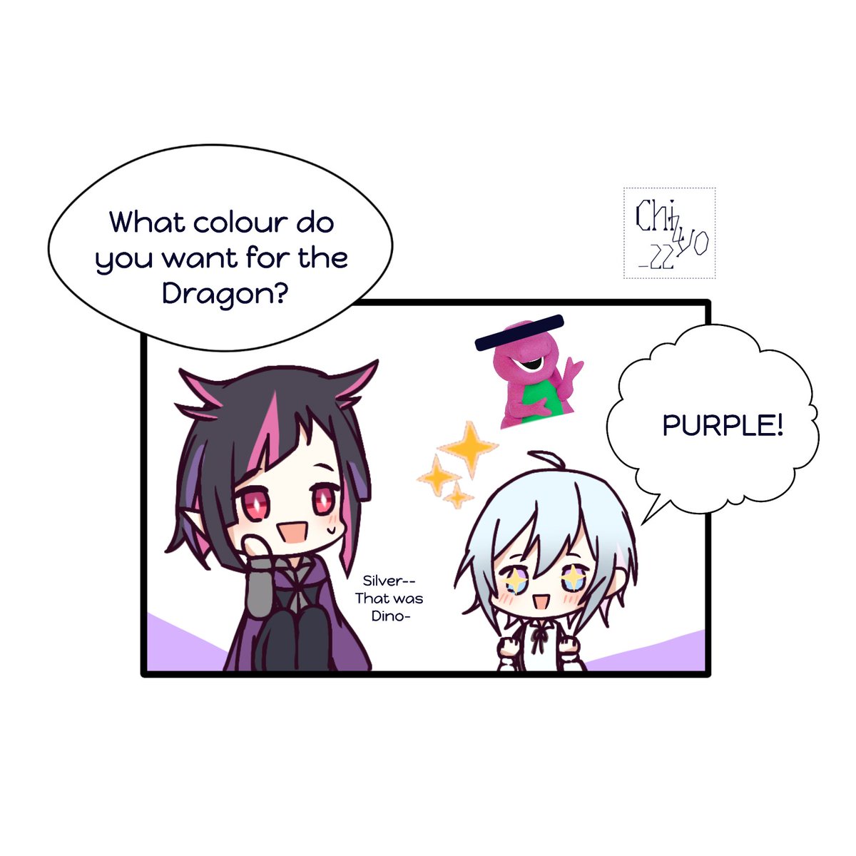 It almost Christmas~ ?⚔
.
.
Aren't lil Silver so Genius? Since Lilia ask for realistic~ He give Realistic answer ??
.
Meh-- Chi choked not cuz she heard the conversation-- ? Only Silver who spurt out of shock lololol
.
#twstプラス 