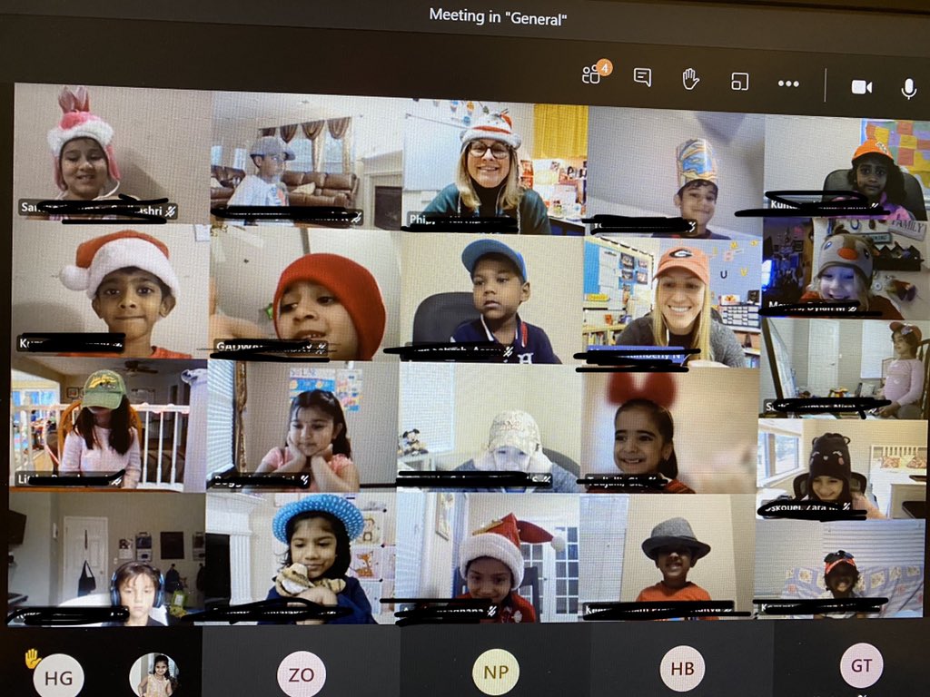 Ms_KMorris's tweet photo. Hats off to the holidays! #wearemoe @ManningOaksFCS https://t.co/S2466tTwlp