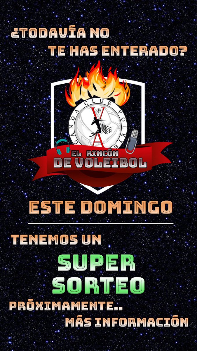 voleibolarganda's tweet photo. ⚠️SÚPER SORTEO⚠️

¡¡ DALE RT SI QUIERES SABER LOS PREMIOS !! 💥🔥

#SOMOSEQUIPO https://t.co/UcDTHvqa7Y