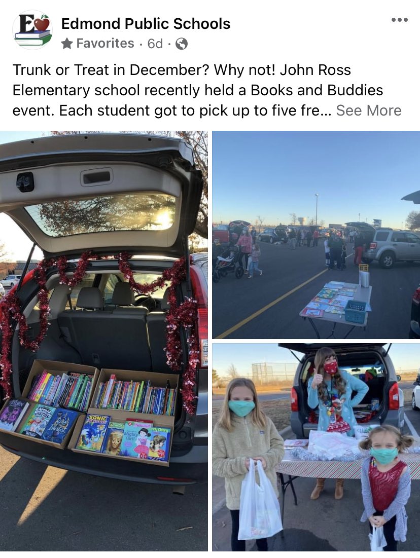 loveteachjoy's tweet photo. @kidsdeserveit inspired Books and Buddies 3 years ago! This year we had to get creative and it turned out better than we could have imagined! Approx. 100 kids took home 5 free books. Now we need more books! Who can help!? #oklaed https://t.co/Hf5qfuPFYv