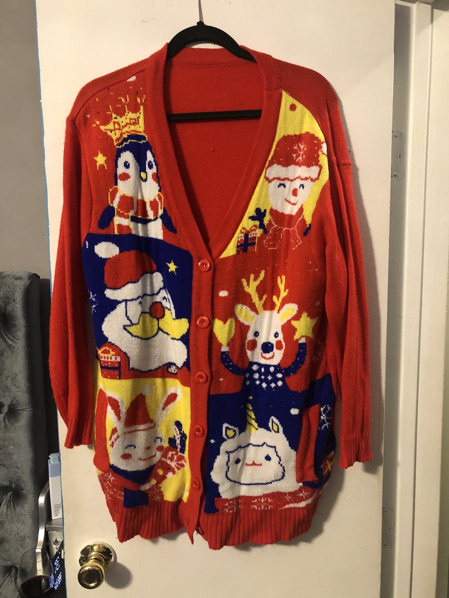 All ready for Ugly Sweater Day <a href="/IS75Paulo/">IS 75</a>