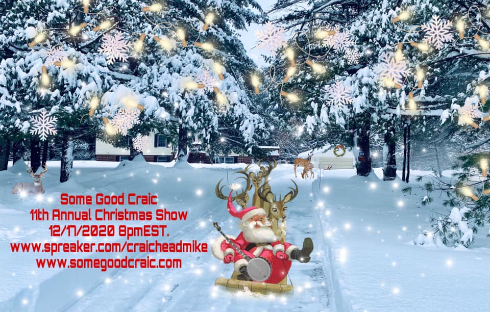 SomeGoodCraic's tweet photo. My Annual Christmas show is LIVE tonight https://t.co/c9tD79PyZD