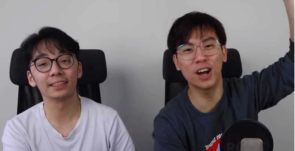 If they’re sitting with their backs to a blank wall and it’s after late 2019, they are probably in their apartment in Singapore. From the scavenger hunt video, the spinny chairs have now been banished to the dining room table, probably for being too distracting.