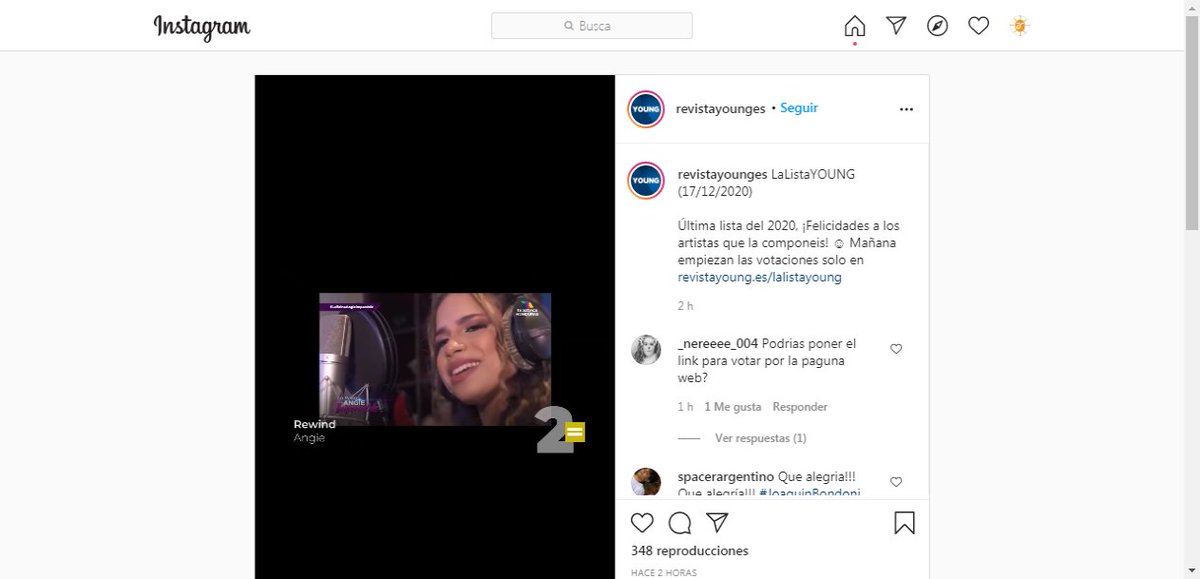 #Angielieves los felicito, tienen a <a href="/Angiefloreshn/">Angie Flores 💙🎶💜</a> en el puesto No.2 en #lalistayoung última del 2020, son geniales, excelente y a seguiur votando por ella. #Juticalpa #Olancho #Honduras #México @lacademiaazteca #LaAcademia
