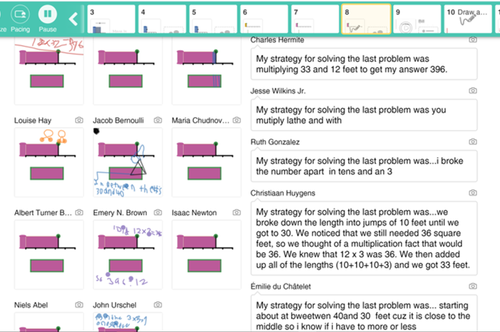 id_rms1's tweet photo. I love trying out new tasks. Today I worked with 4th graders on our new Carpet Task in @Desmos. I made a few modifications based on student feedback after the lesson, but overall the kids understood the area model for division.  
#idahomath @idmathed 

https://t.co/V5JArNPG4a https://t.co/FFtiDprpYE
