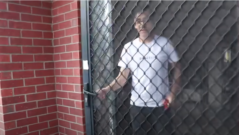 This is Brett’s family home in Brisbane.