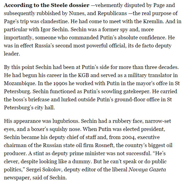 10)CIA Resource Dr. Carter Page  @carterwpage