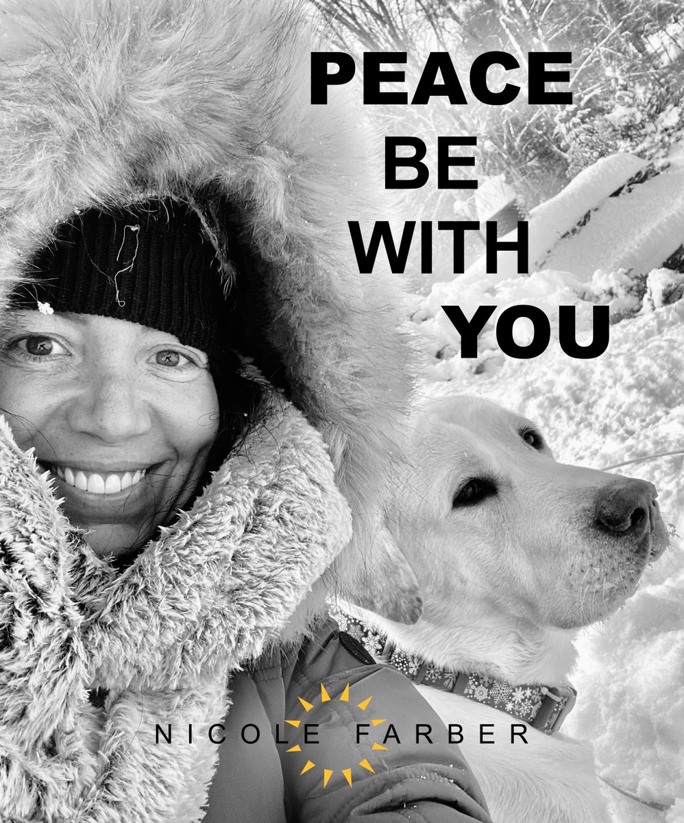 Peace -|-
It does not mean to be in a place where there is no noise, trouble, or hard work. It means to be in the midst of all these storms and still be able to play in the snow. ❄️