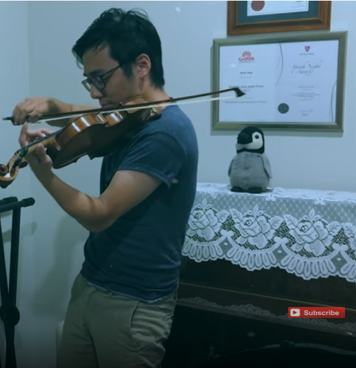 The room with the upright piano also contains the Brett Shrine - all Brett (and his brother’s, probably) trophies and diplomas from growing up. I think I see the photo of him meeting Obama.
