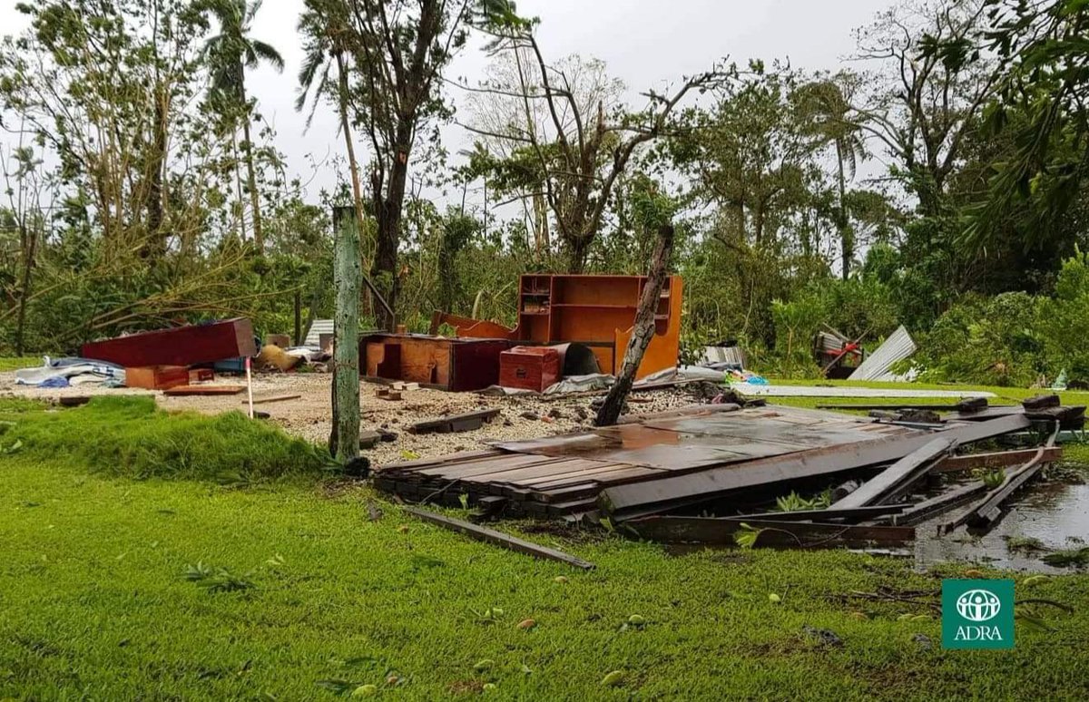 AdraFiji's tweet photo. Pictures of the damages caused by Cat 5 #TCYasa in Navawakau, Taveuni sent in by our Civil Society Organization (CSO) rep in the area.
#TCYasa #DisasterReady #ADRAresponse #OthersFirst https://t.co/kYzXpRqIiY