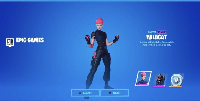lite_xm's tweet photo. @FortniteGame follow for a chance in winning the wildcat skin!!!!! https://t.co/45Yyz7b5K3