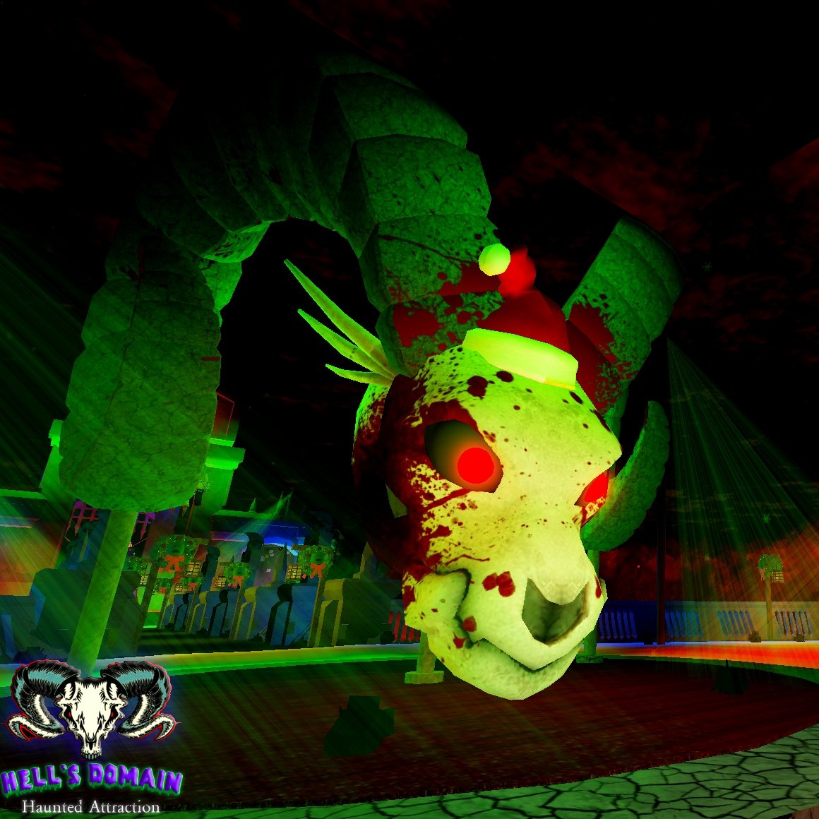 HDHARoblox's tweet photo. It would appear that even the darkest of creatures tend to become a bit festive themselves...
#HDHA https://t.co/v4ZhOVl35u