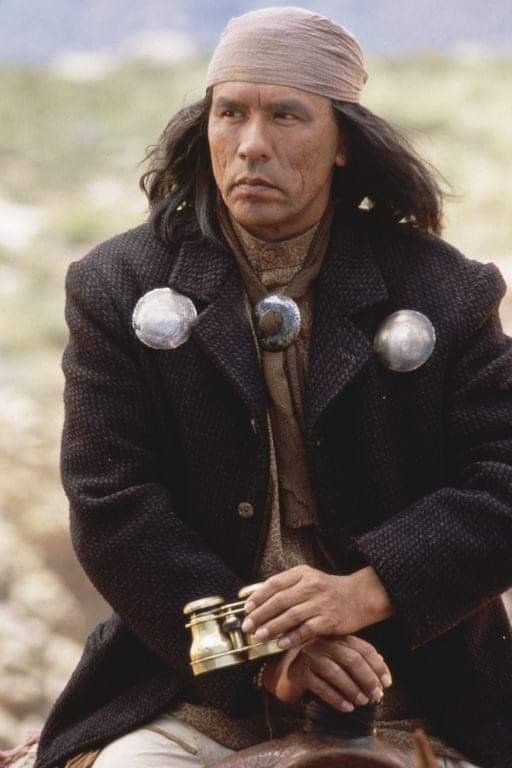 Happy birthday Wes Studi aka Geronimo An American Legend 1993.    