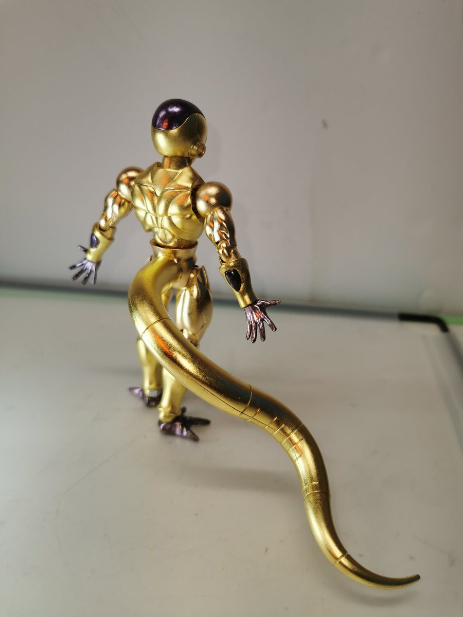 Figure-riseStandardフリーザ(最終形態) 改造、ゴールデンフリーザ完成