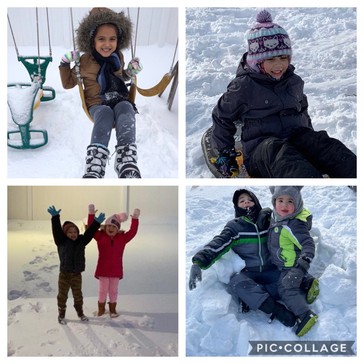 “SNOW” much fun on our snow day! ⁦<a href="/SparkeShines/">J.F. Sparke School</a>⁩