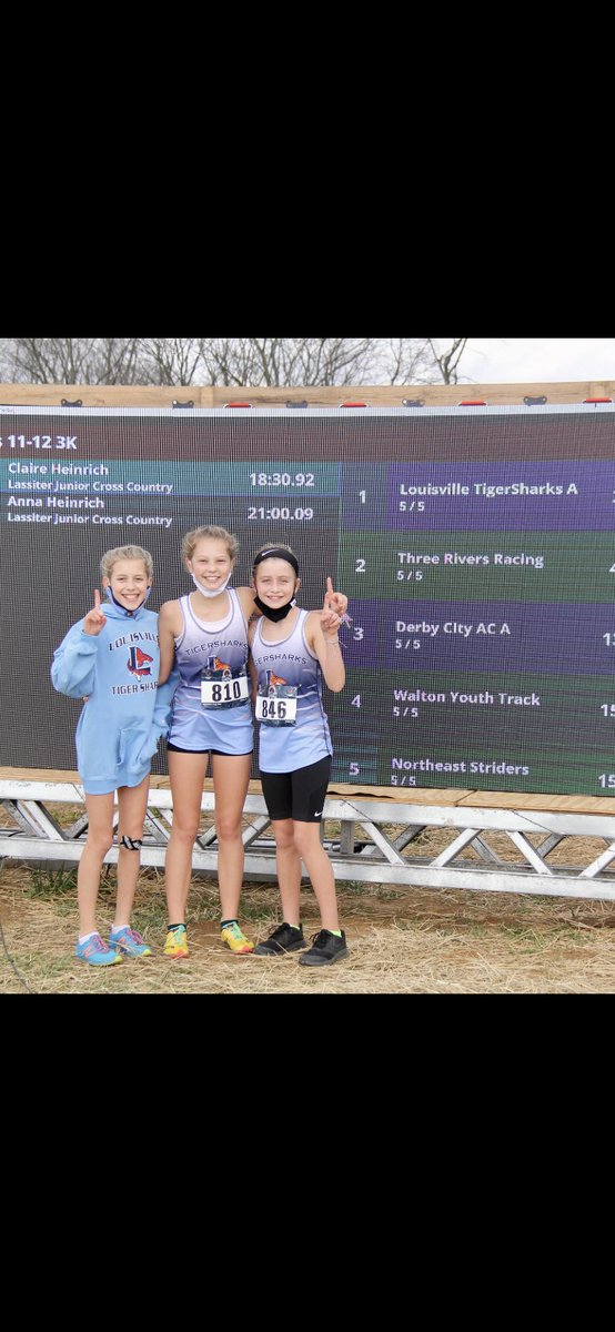 CoachKrohn's tweet image. Louisville TigerSharks won 5 National Championships at Coaches and USATF XC Nationals