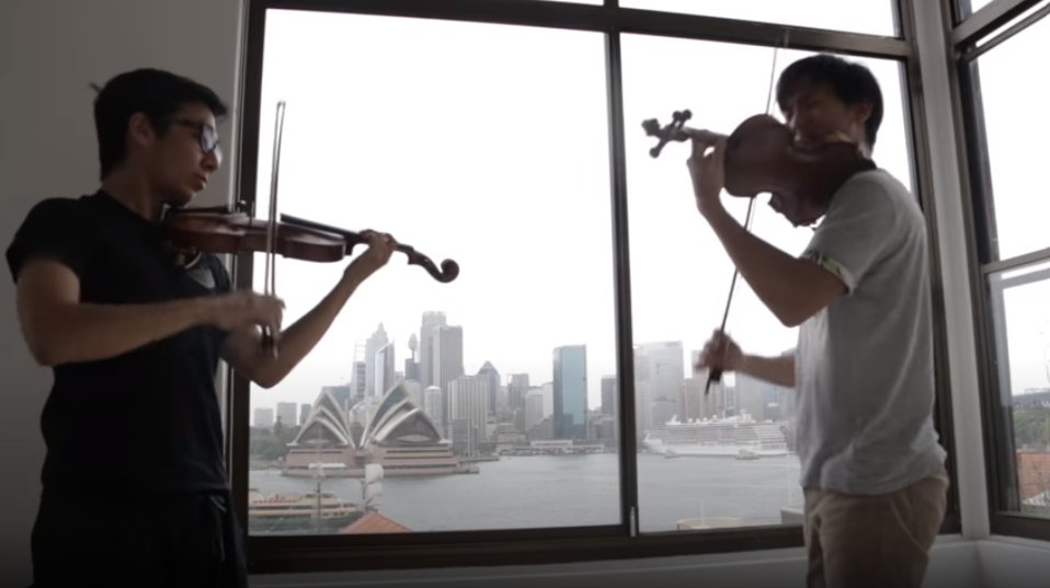 In those days they didn’t feel the need to blur out their windows even when an iconic landmark is visible.  (Please don't stalk their current locations )I think Brett was pretty proud of this view.