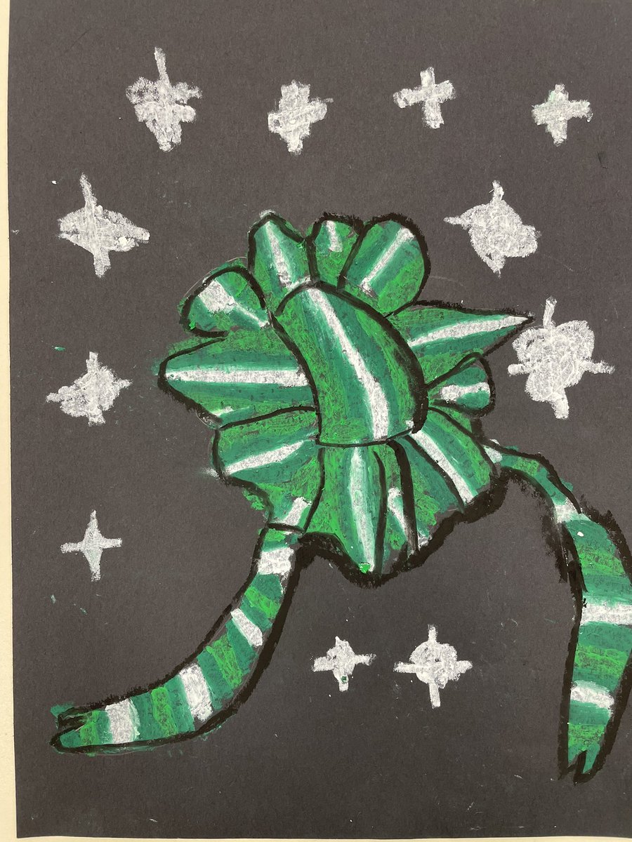 ArtAlderman's tweet photo. Holiday bows in tints and hues by #SoaringEagles ! Have a wonderful winter break! @AldermanEagles @katebtayloe https://t.co/BEi6nFloQV