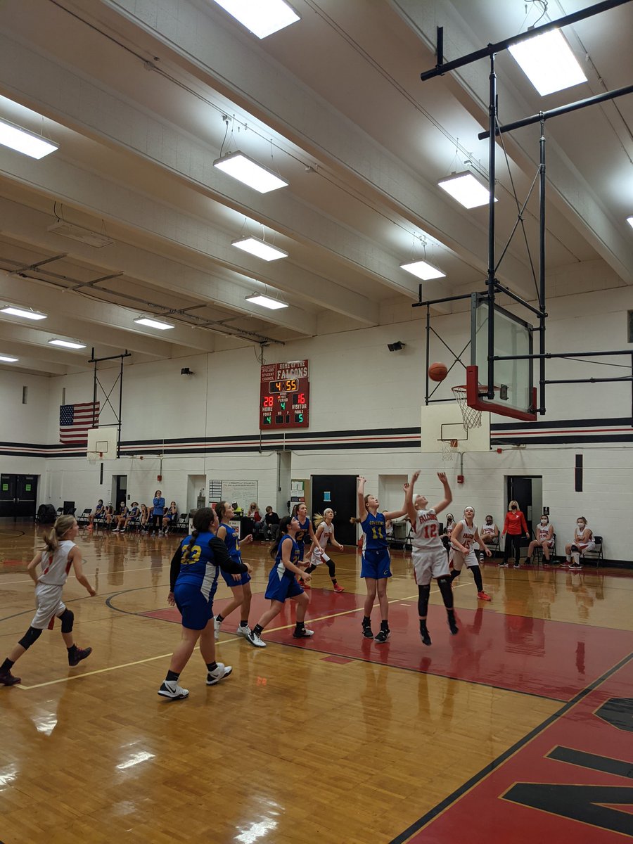 Gotten the lead and haven't looked back since! Great job- finish strong! 💪🏀 <a href="/FieldMiddleSch/">FMS</a>