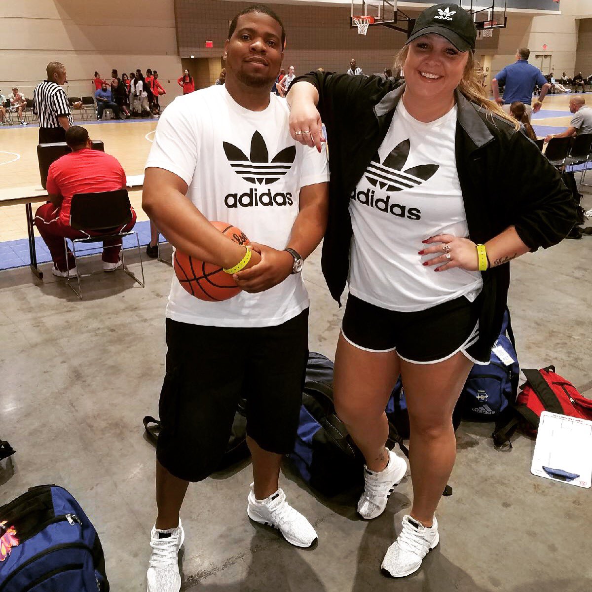 Coachpump615's tweet photo. Me and my girl @Coach__AV somewhere in North Carolina!!  #TBT https://t.co/gsPQvN9yPc
