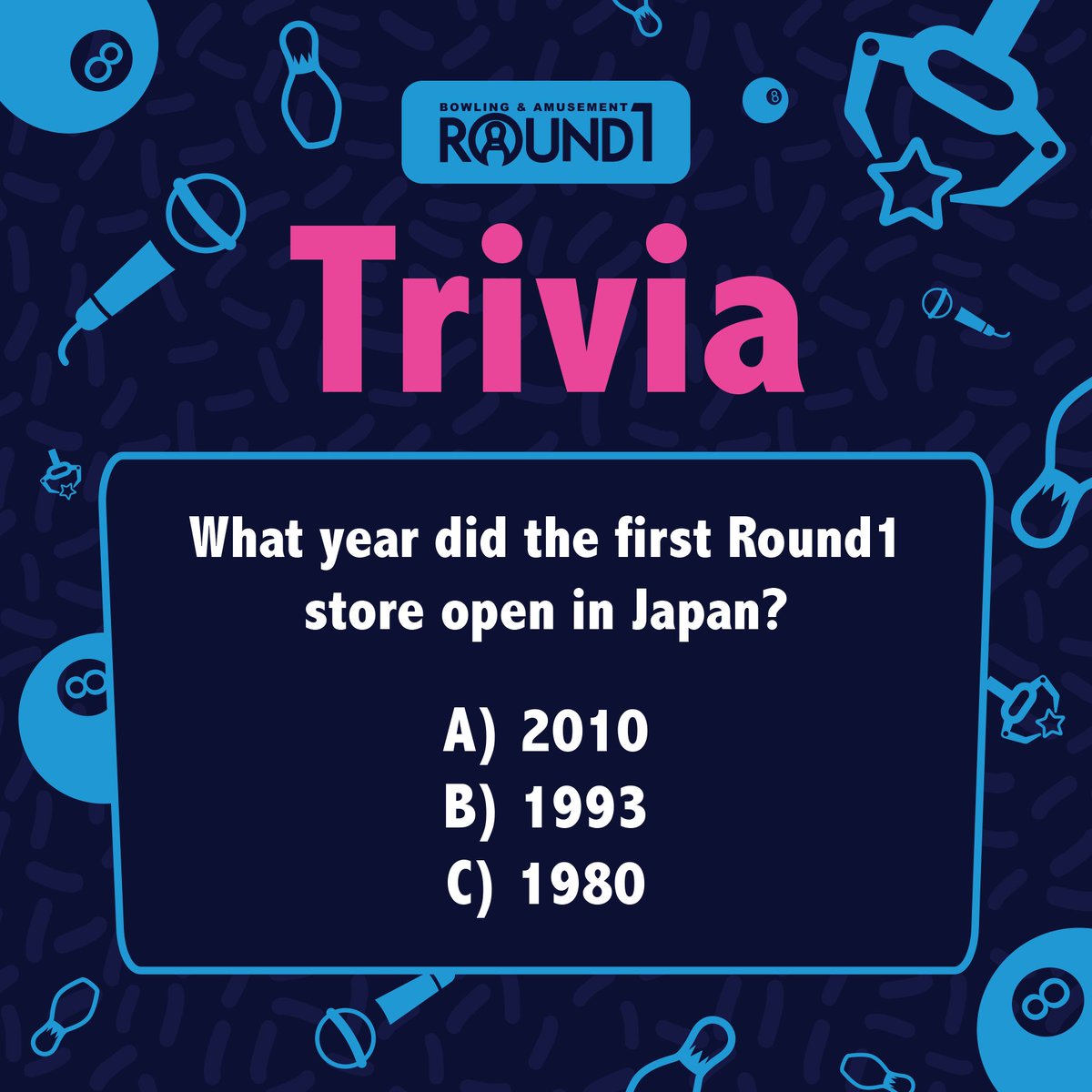 Round1 Bowling & Arcade tweet media