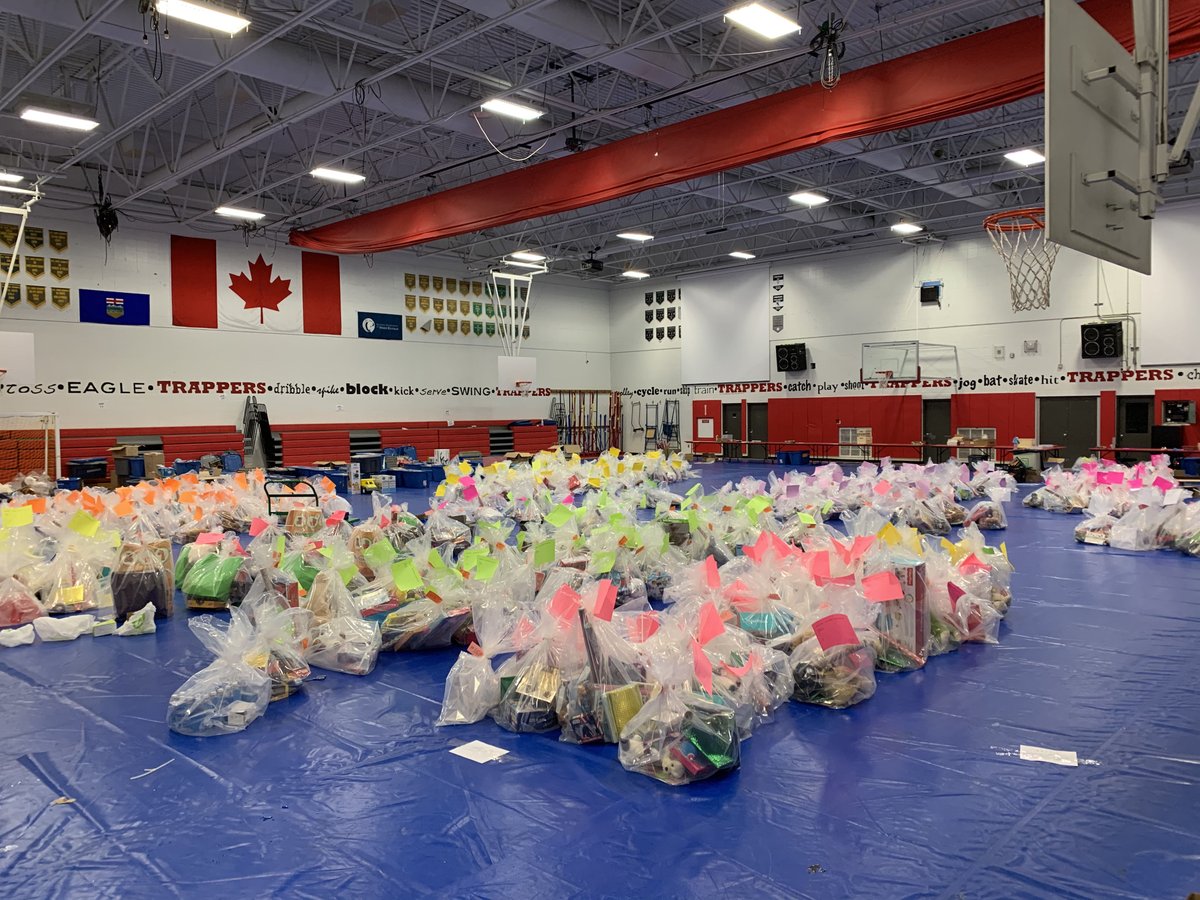 We made it! 500 hampers. Thank you to everyone who supported us.